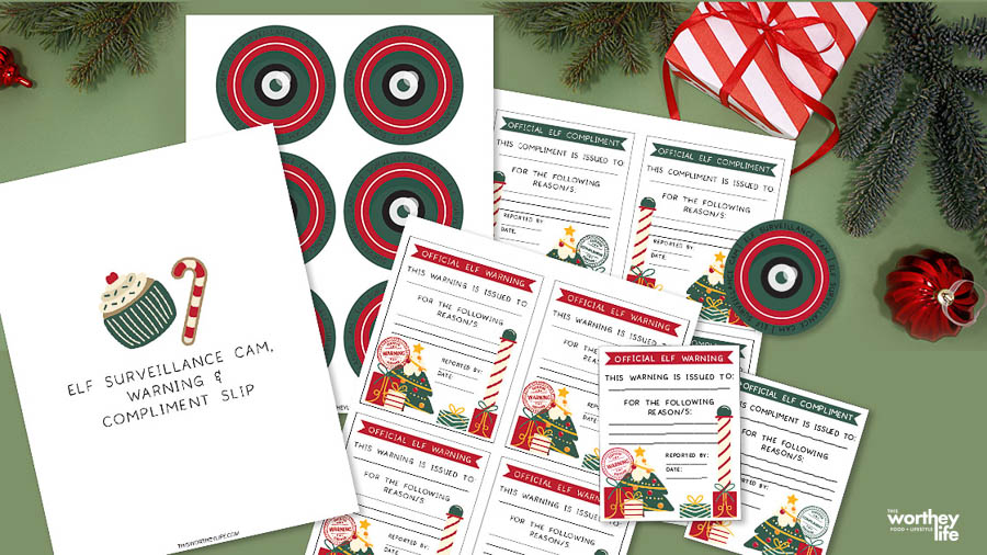 Elf Cam Printables