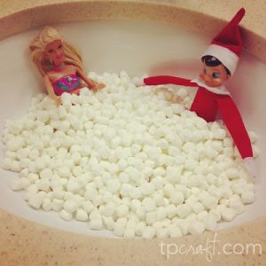 Elf On The Shelf Naughty Ideas + Slightly Inappropriate