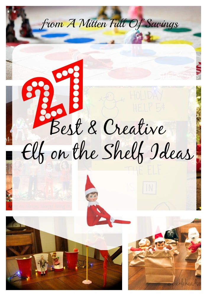 27+ Creative & Best Elf On The Shelf Ideas