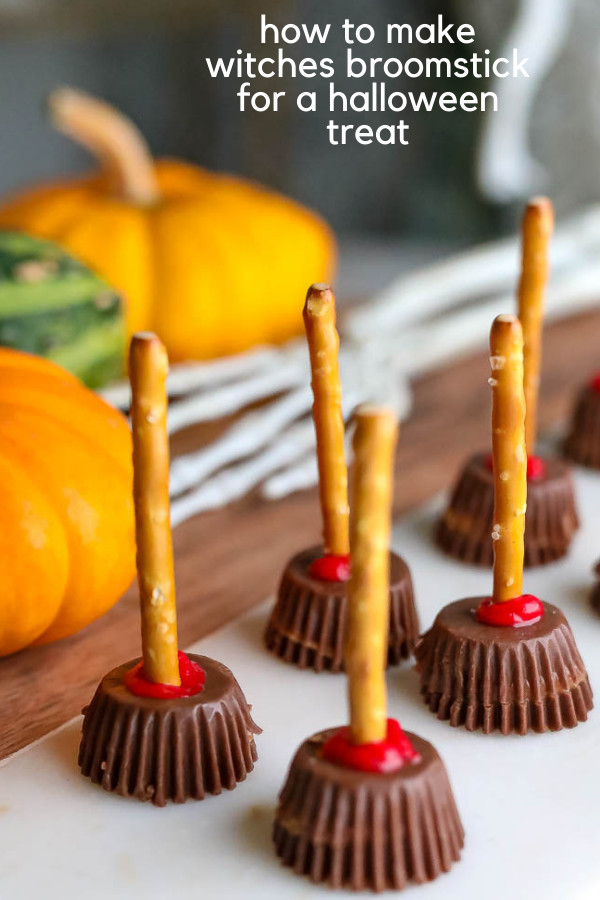 Halloween Witch's Broomstick Treat Idea