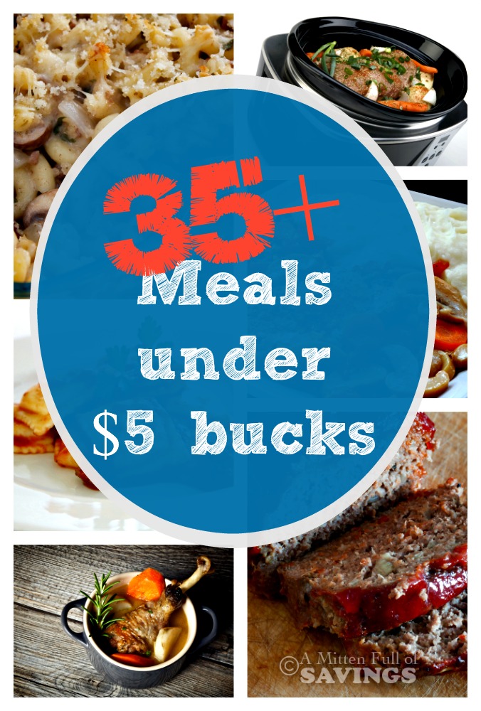 Five Healthy and Cheap Meals Under Five Dollars