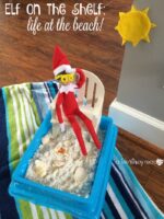 Elf on the Shelf At The Beach