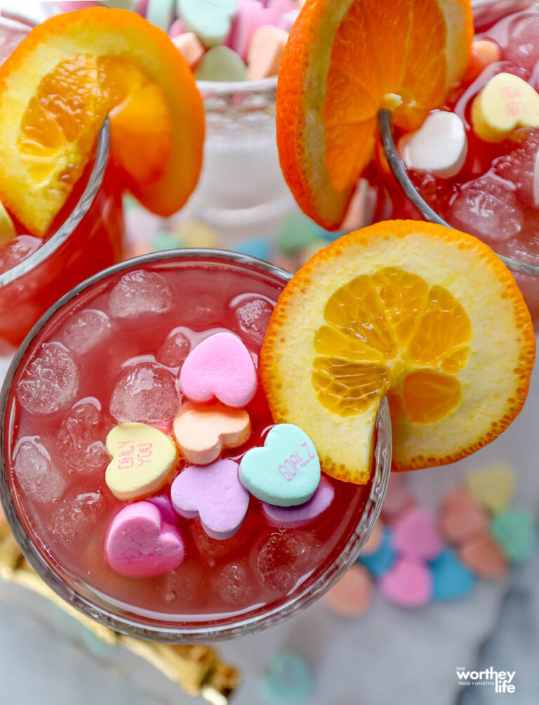 Kid-friendly Valentine's Drink - Be Mine Mocktail Recipe