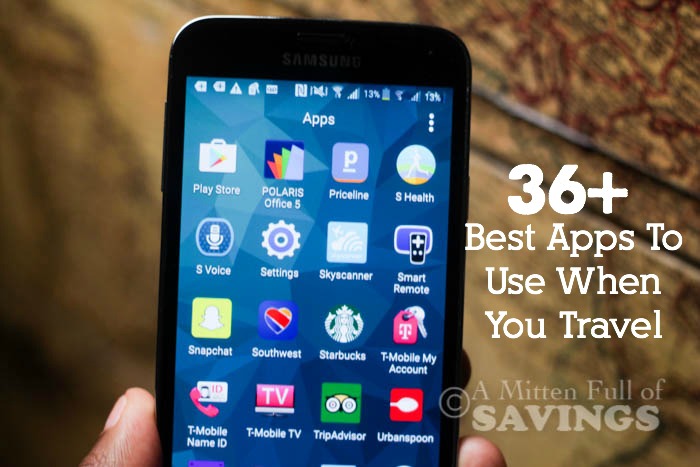 Find the best apps to use while traveling. These apps will not only save you time, but also money! Best Travel Apps- over 36 recommendations and counting! 36 Best Apps To Use When You Travel