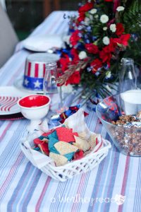 Red, White & Blue Outdoor Party Theme