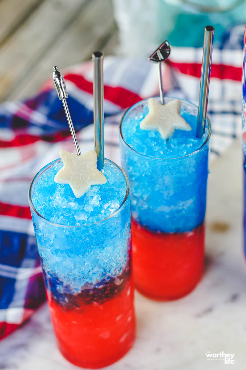 Sweet Star Spangled Vodka Margarita