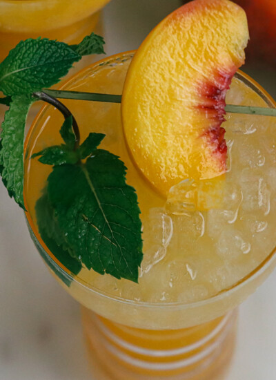 How to make Peach Moscow Mule