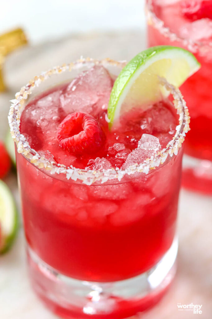 Fresh Raspberry Margarita On The Rocks Recipe | Besto Blog