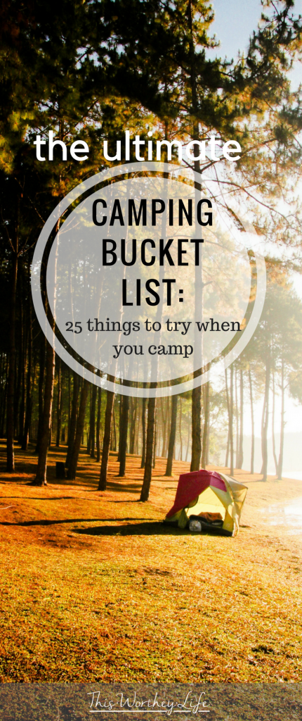 bucket list camping trips