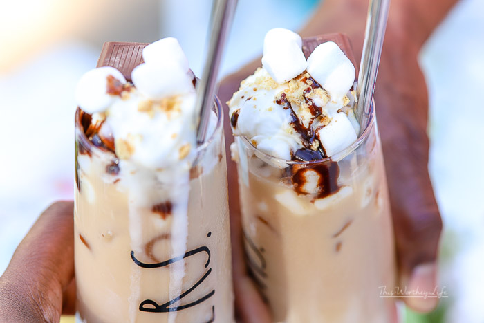 Skinny S'Mores Iced Coffee