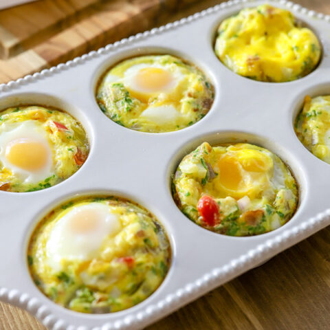 Easy recipe for Omelet Muffin Bites