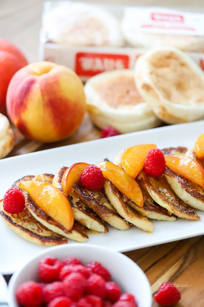 Overnight French Toast Recipe Peach Melba French Toast This Worthey Life Food