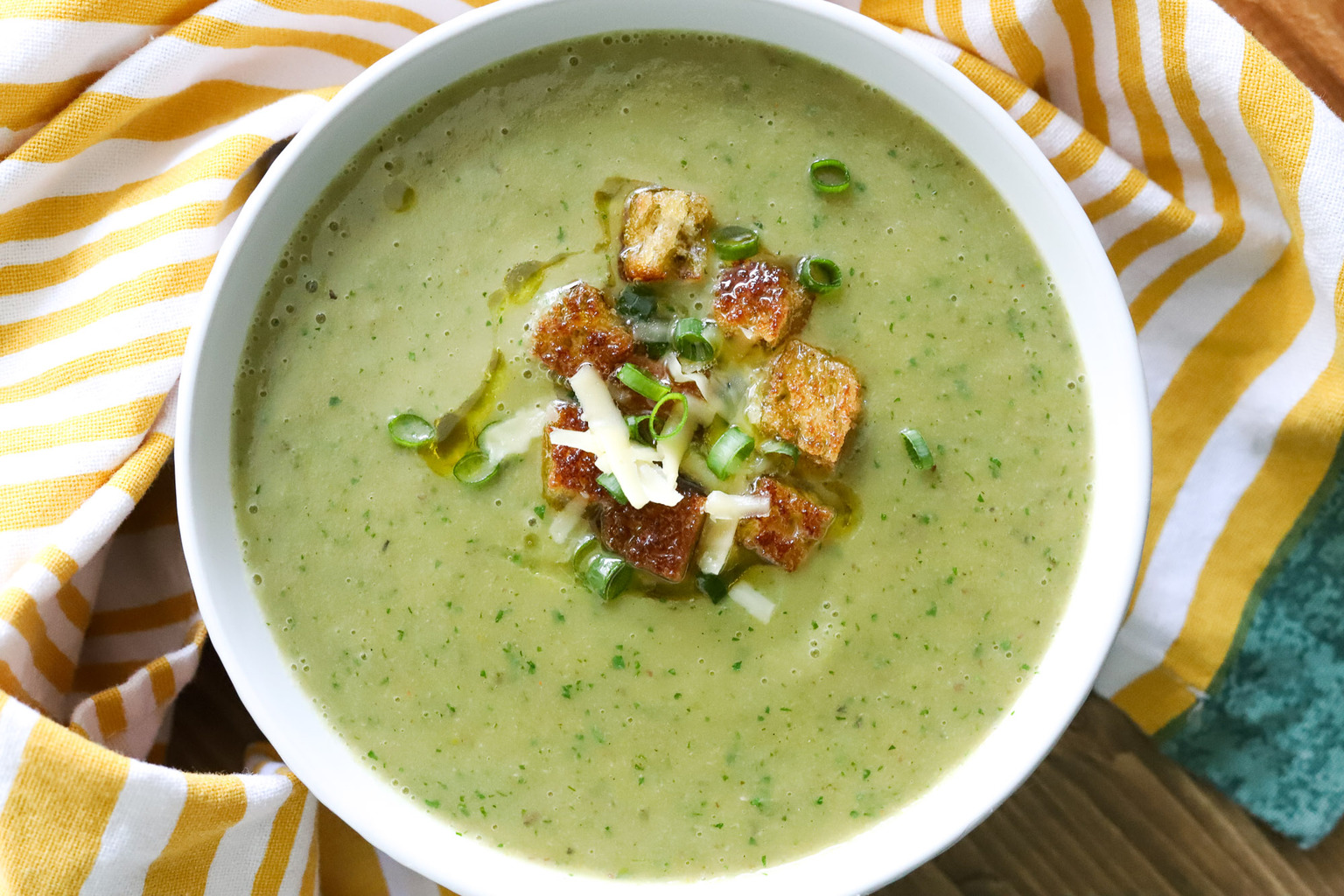 Creamy Asparagus Potato Soup