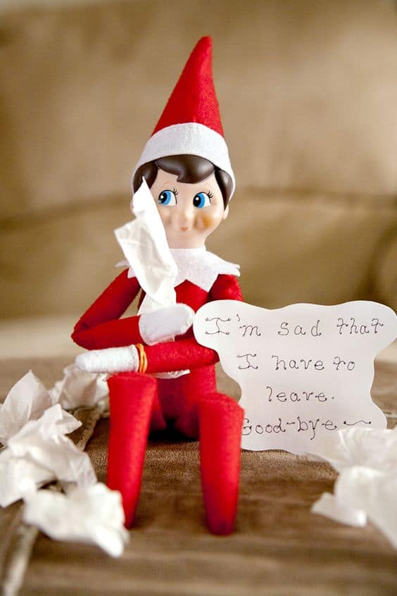 Elf On The Shelf Goodby Ideas Free Elf On The Shelf Printables