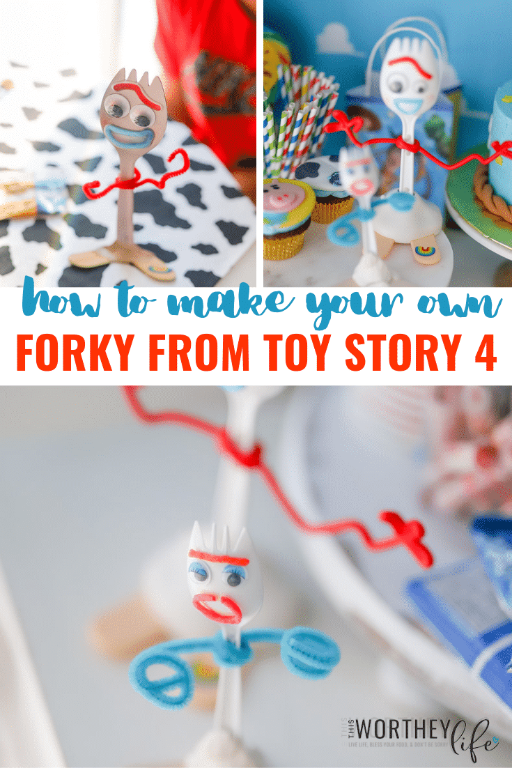 How To Make Forky from Toy Story 4 + Free Printable