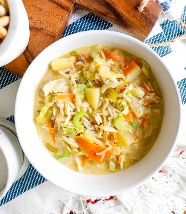 Orzo Vegetable Soup