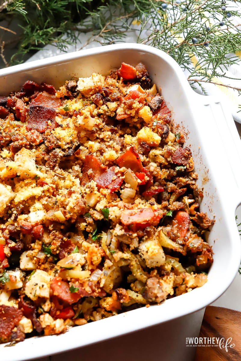 Sourdough Olive Stuffing Recipe