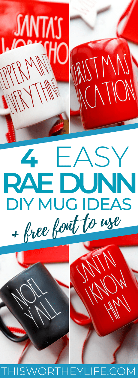 DIY Rae Dunn Mug Ideas 