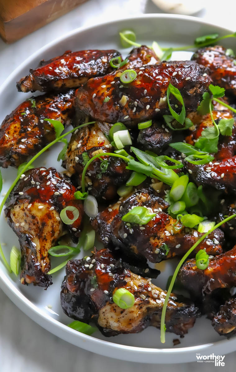 Thai Chicken Wings - Copycat Recipe From Houlihan's