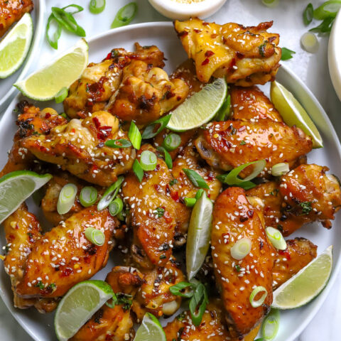 Thai Chicken Wings - CopyCat Recipe From Houlihan's