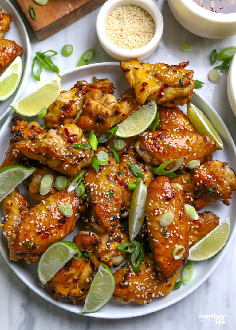 Thai Chicken Wings - Copycat Recipe From Houlihan's