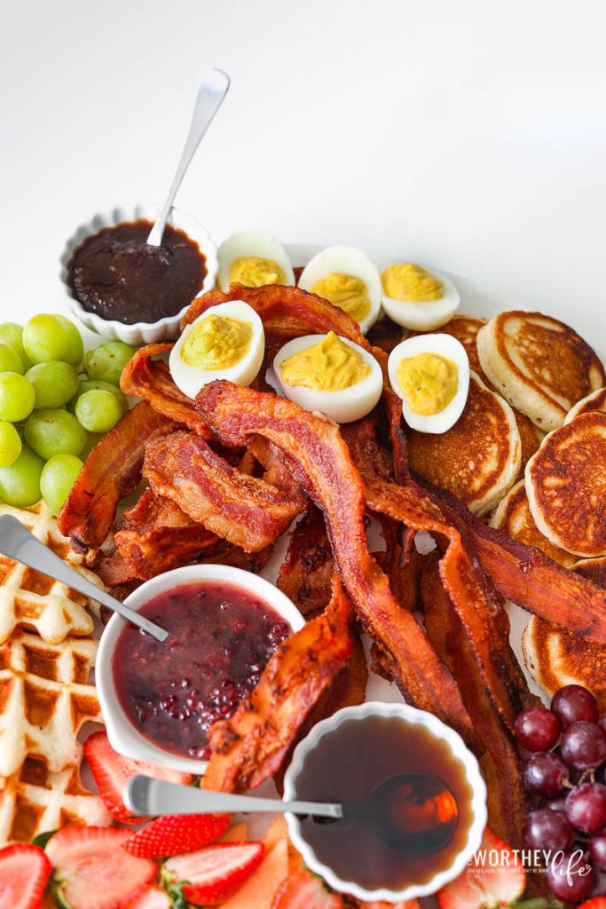 Breakfast Grazing Board | Pancakes Grazing Board