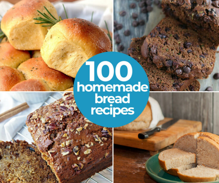 100 Homemade Bread Recipes: You Won't Believe How Easy They Are!