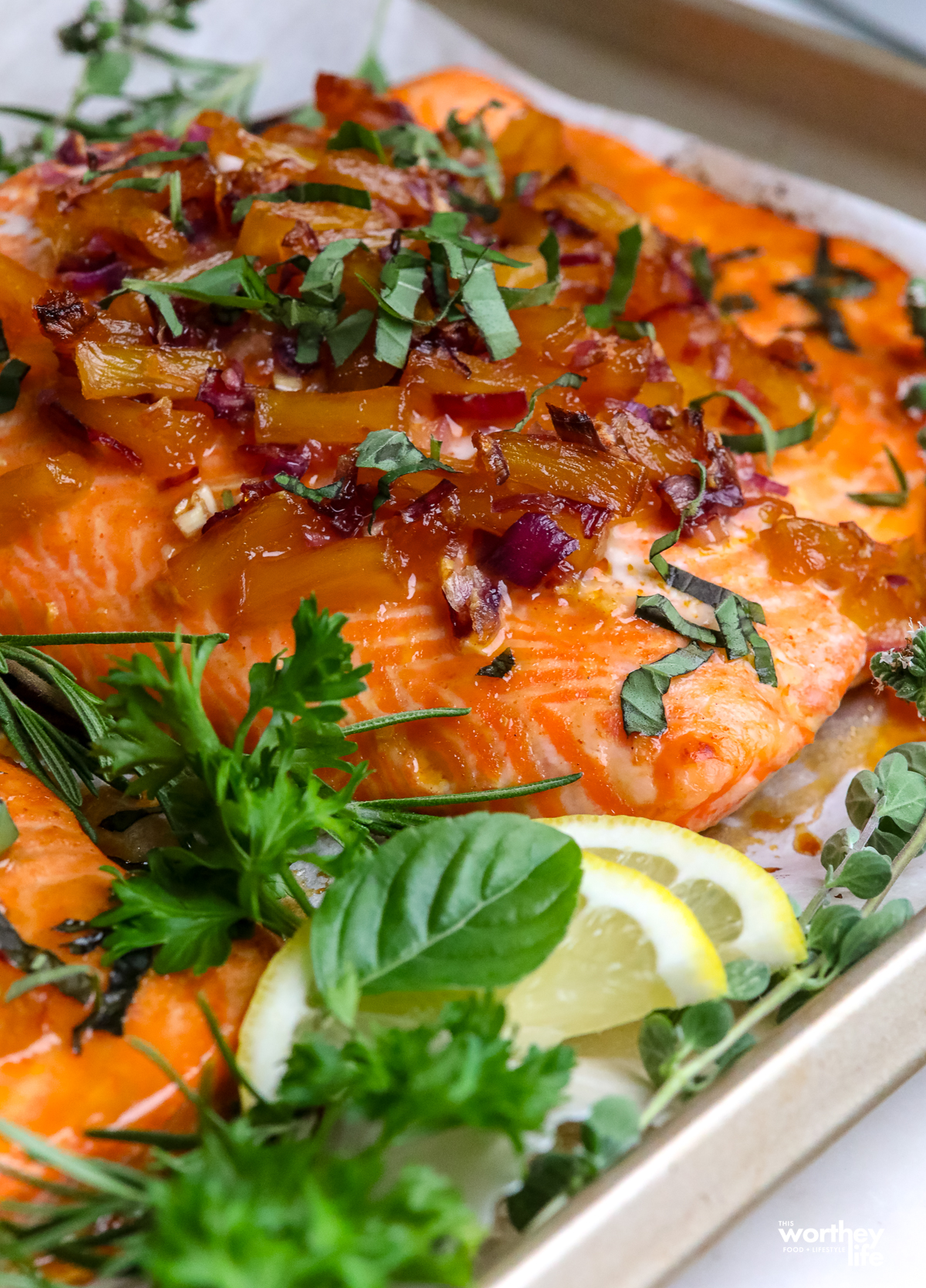 Honey Pineapple Salmon Recipe Great Holiday Or Dinner Idea