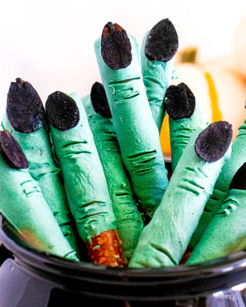 How To Make Halloween Witch Fingers