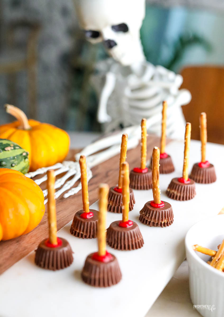 Halloween Witch's Broomstick Treat Idea