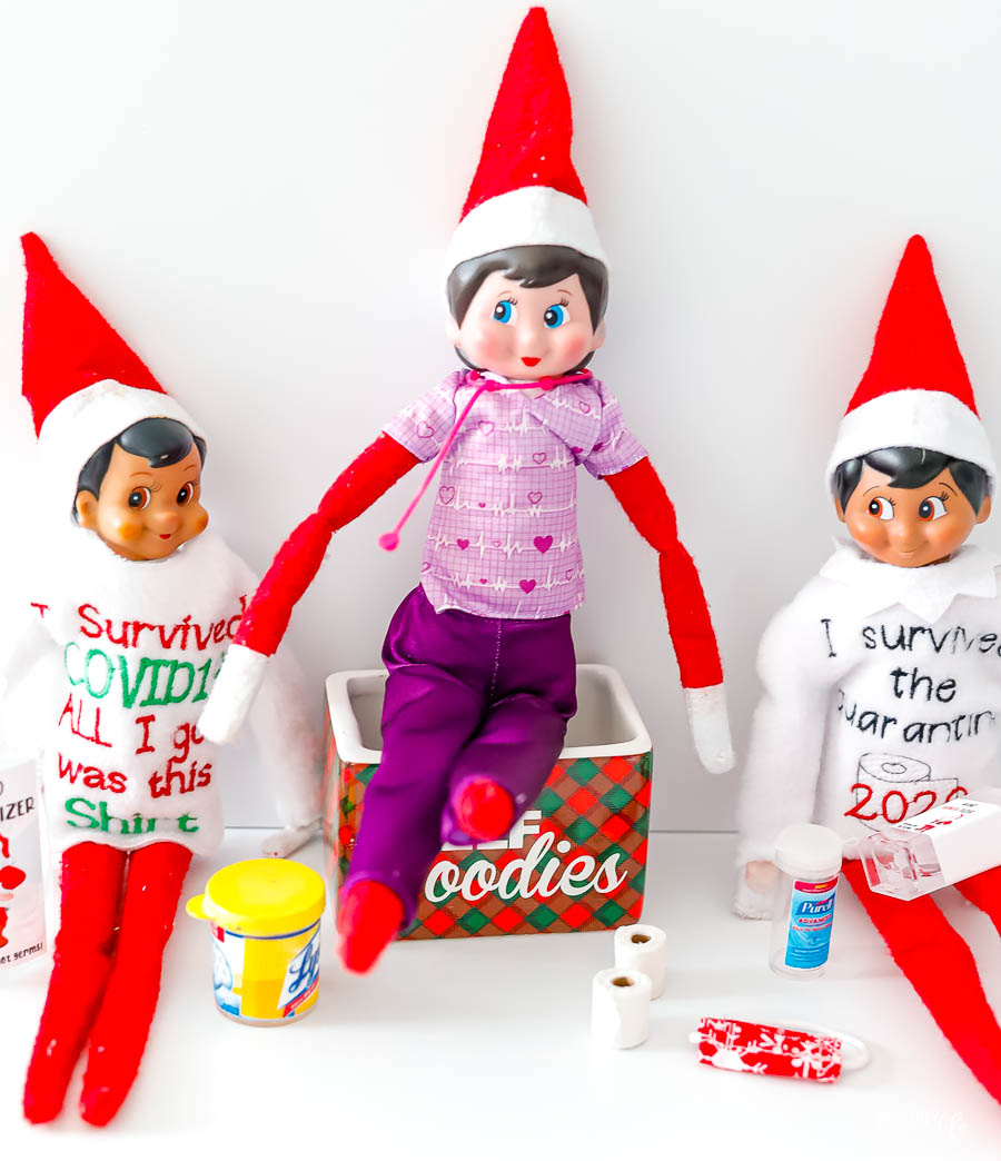 Elf on the Shelf Quarantine Ideas | Free Printables