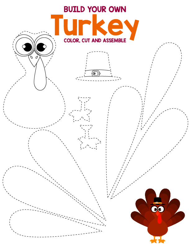 Thanksgiving For Kindergarten Printables