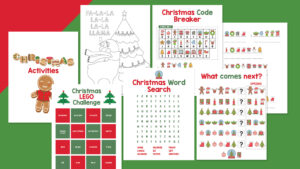 Christmas Activities For Kids Printable Ideas