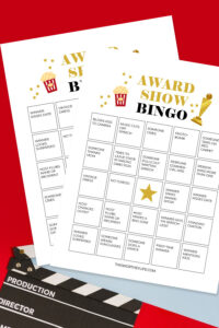 Award Show Bingo Printable {free printables}