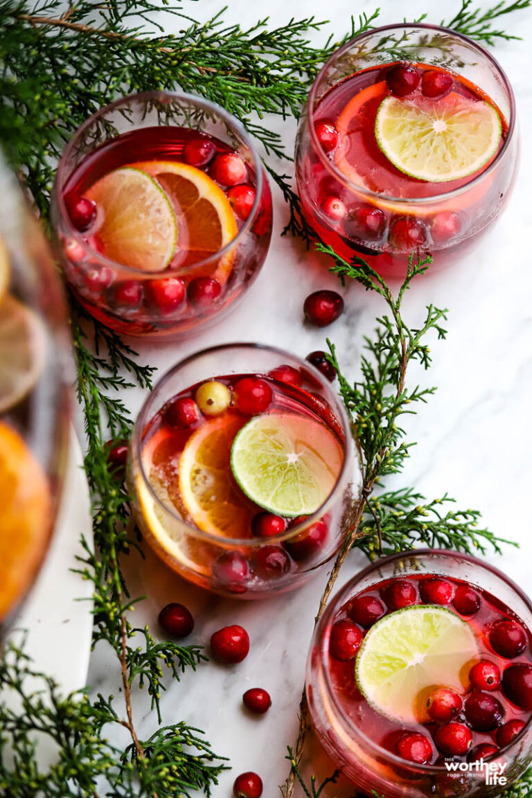 Sprite With Cranberry Punch Holiday Recipe for a crowd