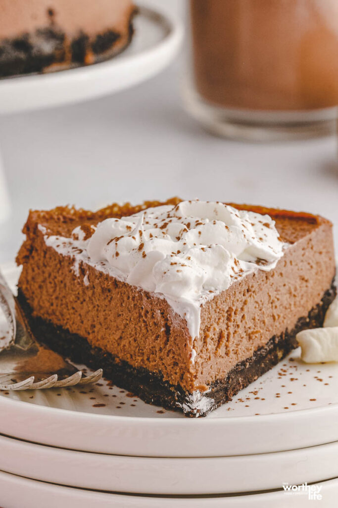 Hot Chocolate Cheesecake Made In The Instant Pot