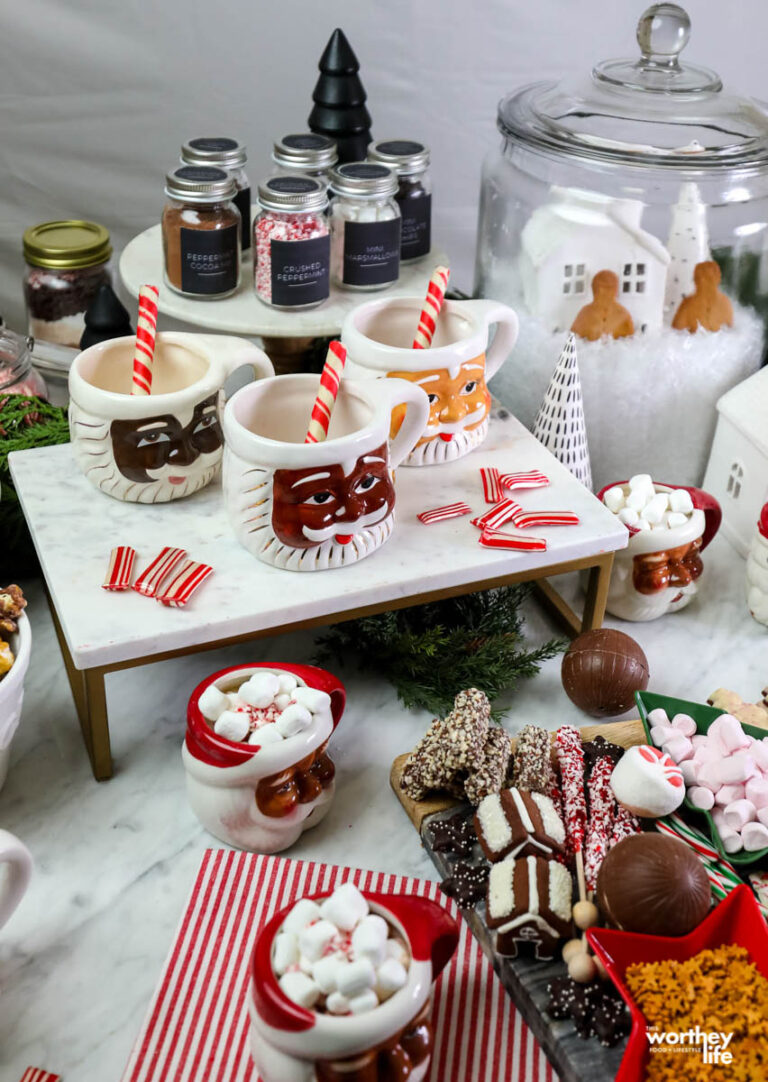 Hot Cocoa Bar Idea