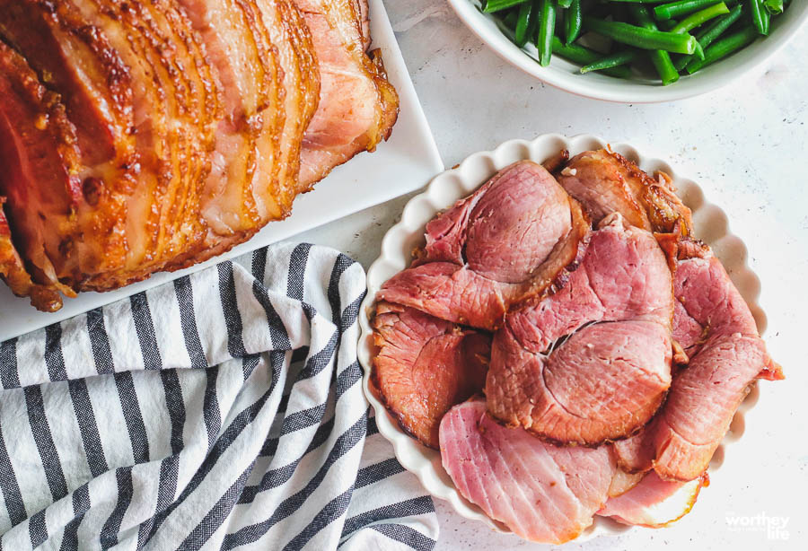 Balsamic Honey Dijon-Glazed Spiral Ham - bell' alimento