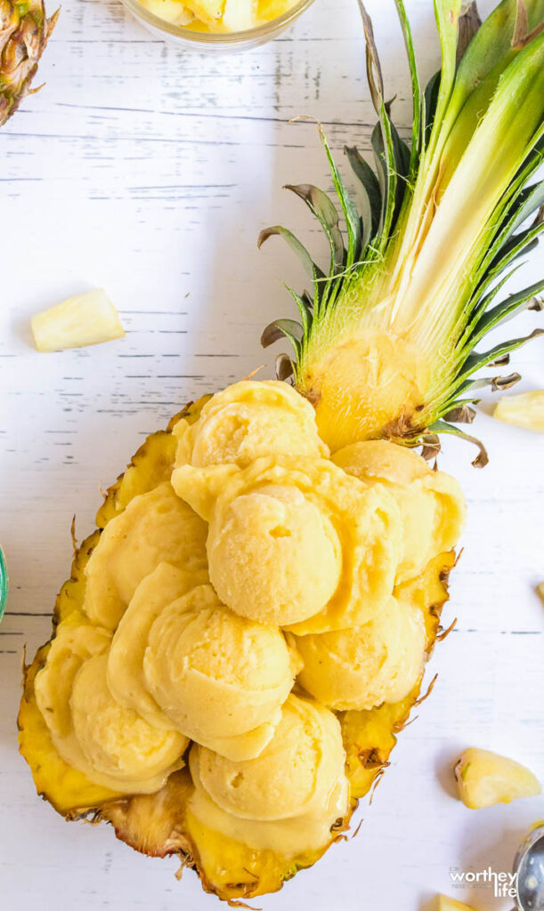 Frozen Pineapple toasted coconut Chunks