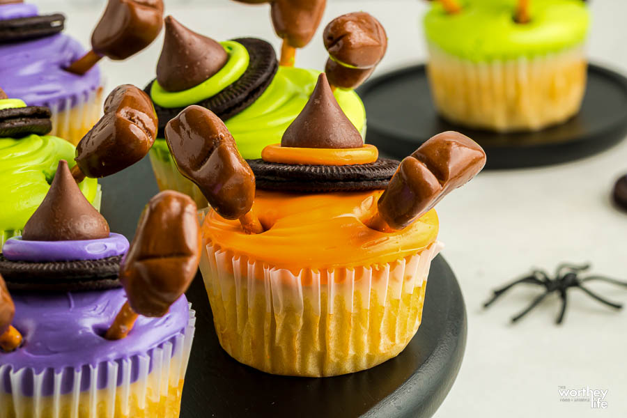 Witch Crash Cupcakes