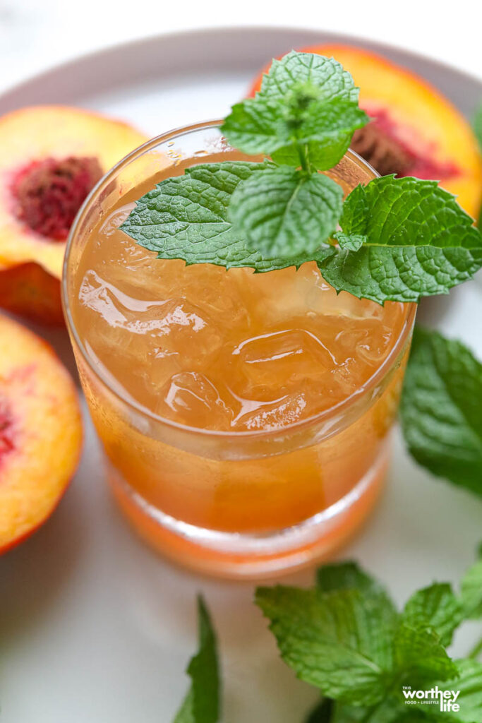 How To Make A Virgin Peach Smash