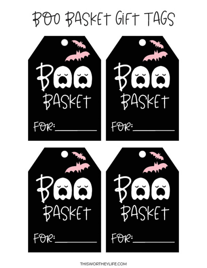 You ve Been Booed Free Printable Tags