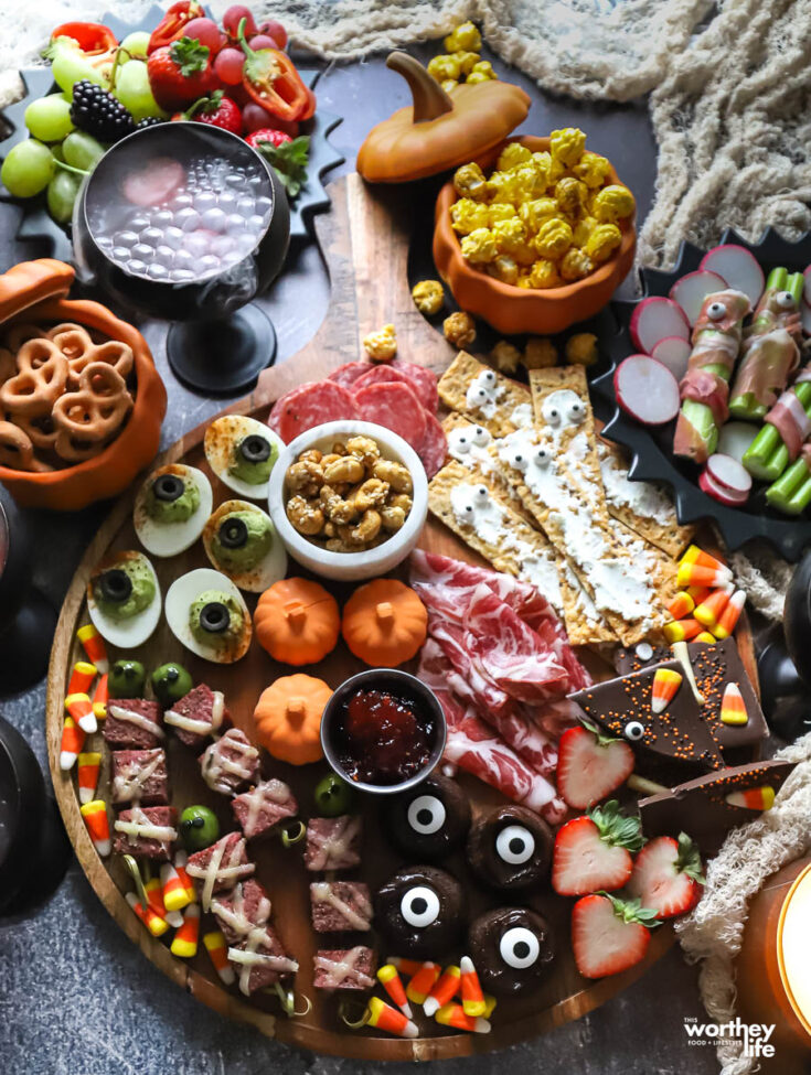 Spooky Charcuterie Board