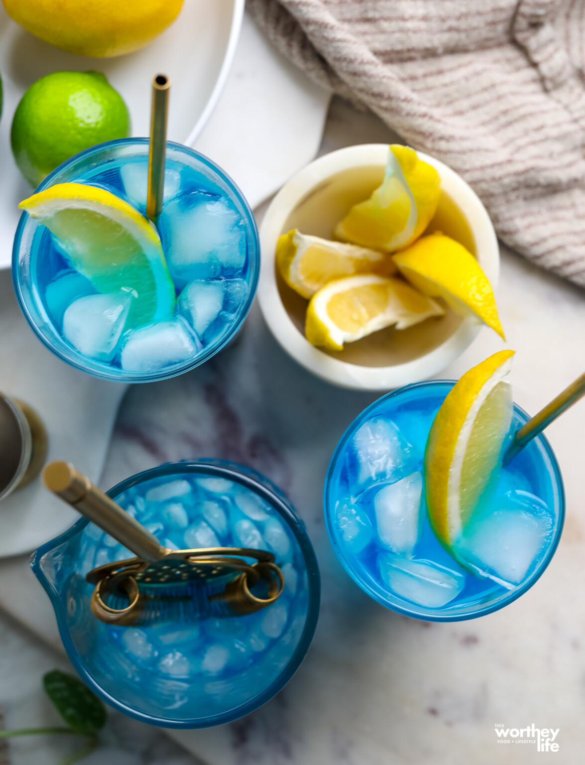 Honolulu Blue Cocktail - Detroit Lion's Unofficial Cocktail