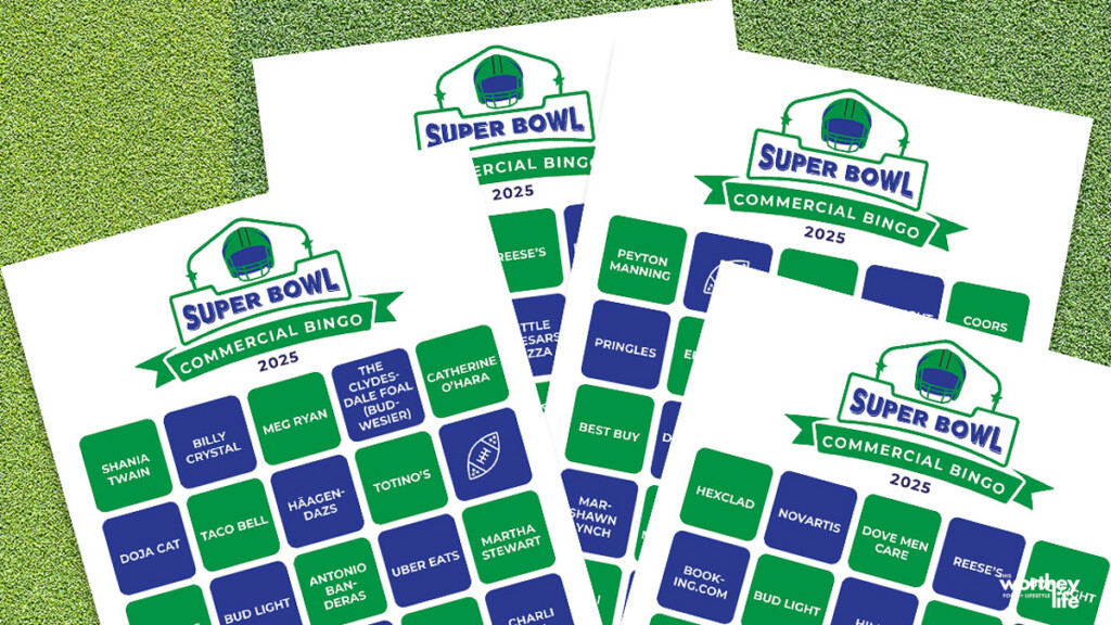 2025 Super Bowl Commercial Ad printable