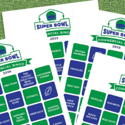 2025 Super Bowl Commercial Ad printable