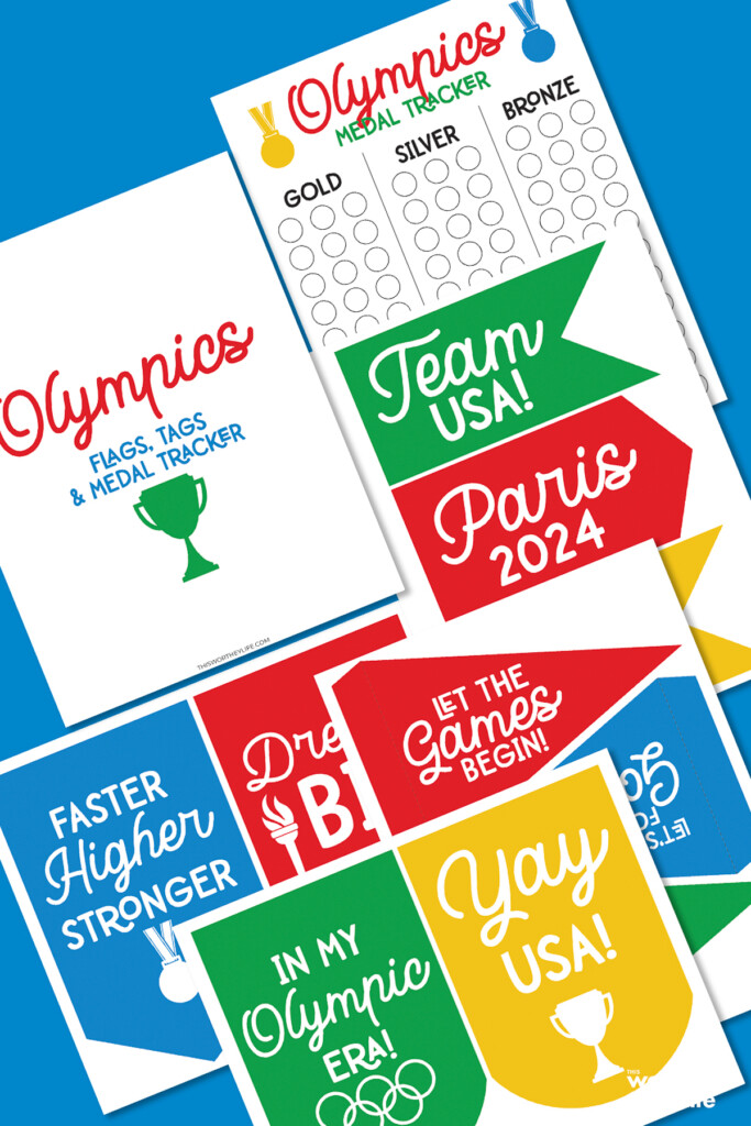 Free Olympic Printables to download and print