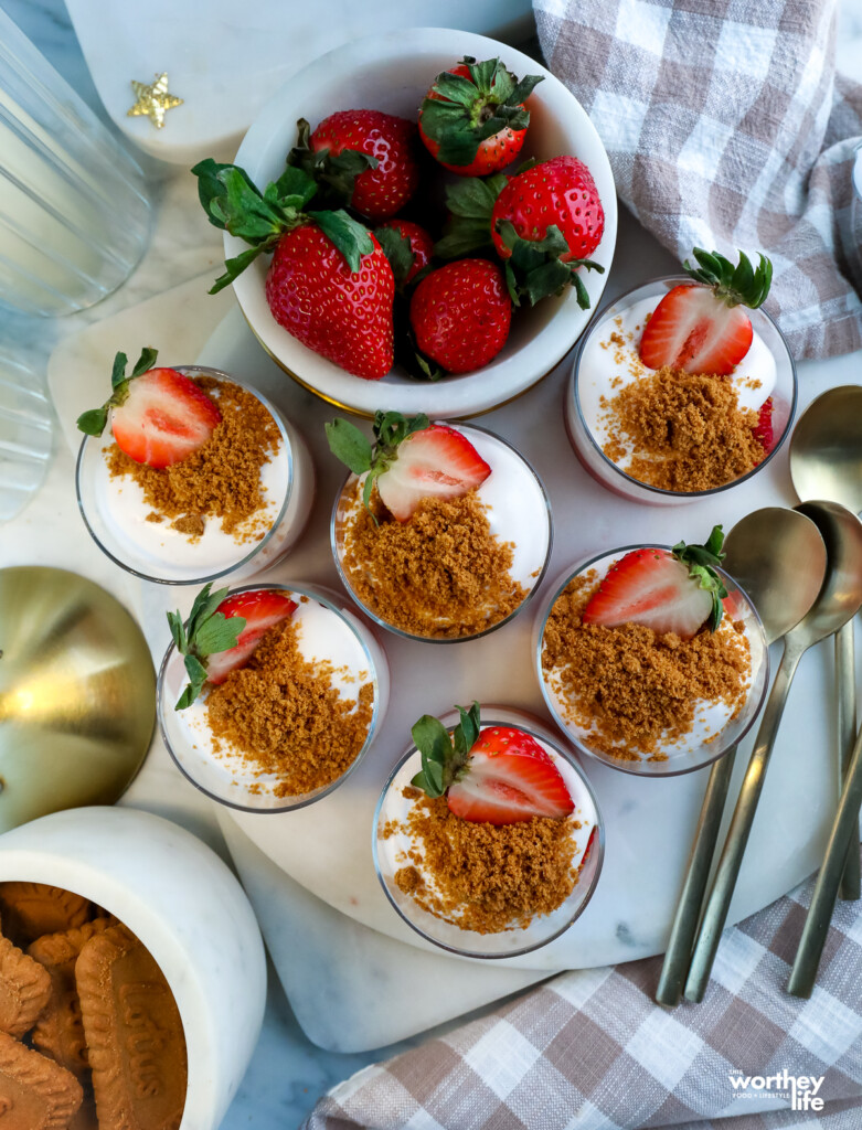 No-Bake Strawberry Mousse